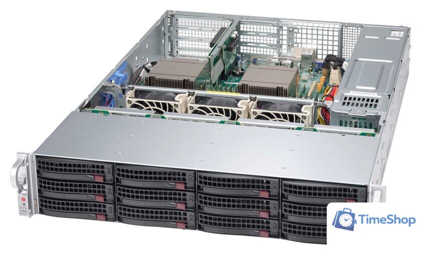 Корпус Supermicro SuperChassis CSE-826BAC4-R1K23WB 1200W - Изображение №1 — Интернет-магазин Time-Shop