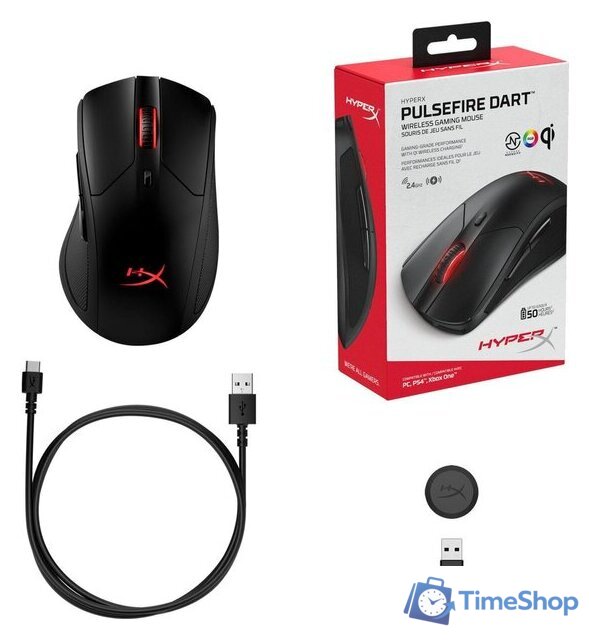 Игровая мышь HyperX Pulsefire Dart - Изображение №8 — Интернет-магазин Time-Shop
