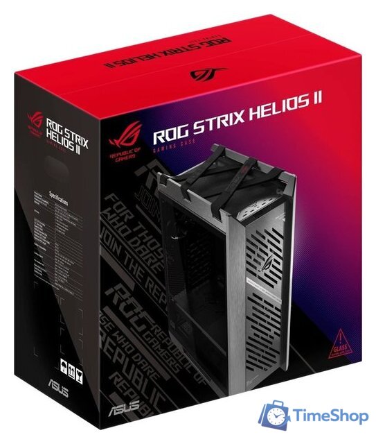 Корпус ASUS ROG Strix Helios II GX601S (черный) - Изображение №21 — Интернет-магазин Time-Shop