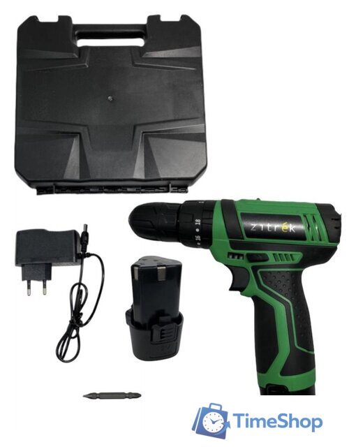 Ударная дрель-шуруповерт Zitrek Crusher 14-Li 063-4054 (с 2-мя АКБ, кейс) - Изображение №1 — Интернет-магазин Time-Shop