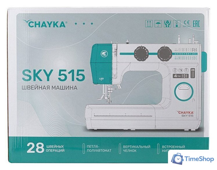 Электромеханическая швейная машина Chayka Sky 515 - Изображение №17 — Интернет-магазин Time-Shop