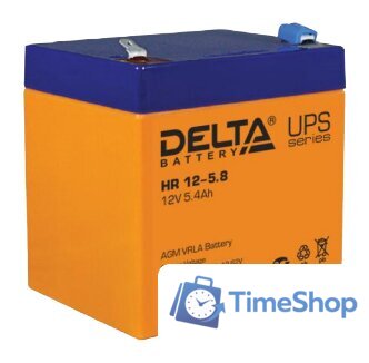 Аккумулятор для ИБП Delta HR 12-5 (12В/5 А·ч) - Изображение №1 — Интернет-магазин Time-Shop