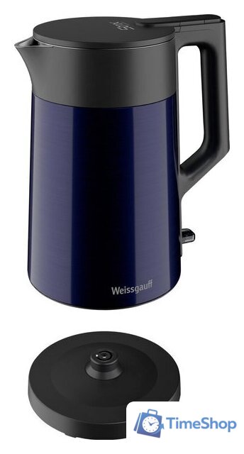 Электрический чайник Weissgauff WK 1510 Marine BodyCool - Изображение №6 — Интернет-магазин Time-Shop