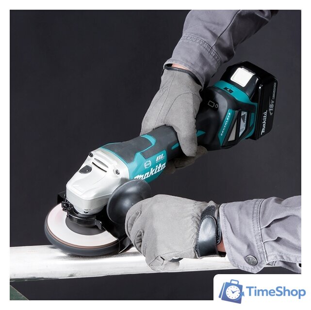 Угловая шлифмашина Makita DGA518ZU (без АКБ) - Изображение №5 — Интернет-магазин Time-Shop