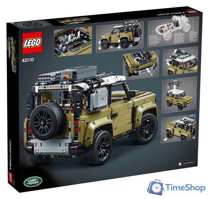 Конструктор LEGO Technic 42110 Land Rover Defender - Изображение №2 — Интернет-магазин Time-Shop