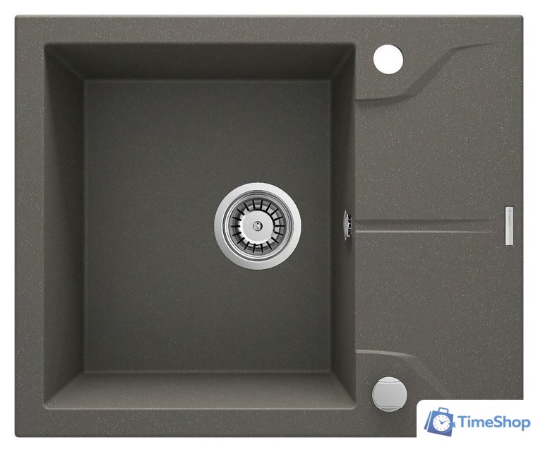 Кухонная мойка Deante Andante ZQN T11A (металлический антрацит) - Изображение №1 — Интернет-магазин Time-Shop