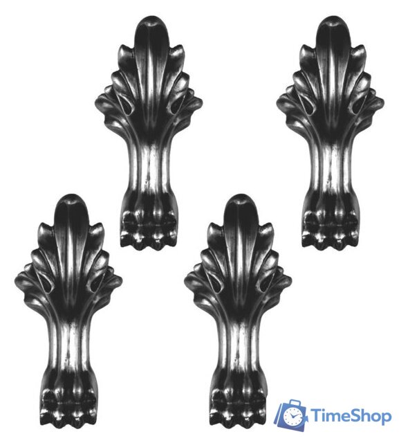 Ножки опорные Эстет Скарлетт ФР-00014790 (черный) - Изображение №1 — Интернет-магазин Time-Shop