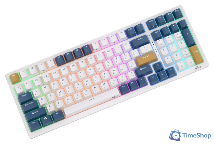 Клавиатура Royal Kludge RK98 RGB Klein Blue (RK Red) - Изображение №5 — Интернет-магазин Time-Shop