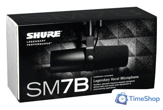 Проводной микрофон Shure SM7B - Изображение №2 — Интернет-магазин Time-Shop