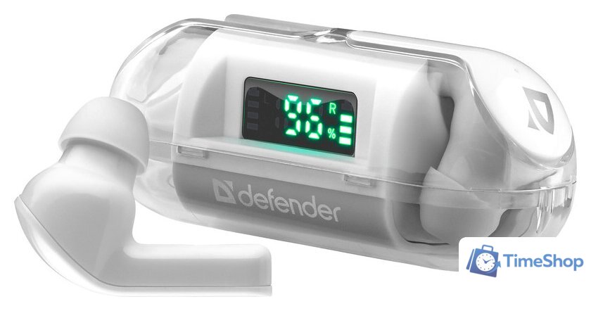 Наушники Defender Twins 916 (белый) - Изображение №1 — Интернет-магазин Time-Shop
