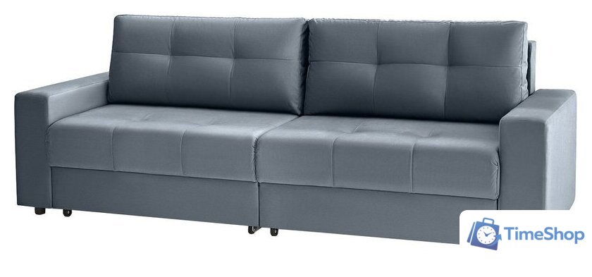 Диван Mio Tesoro Манчестер 292 1.5ек-1.5ек (968 серый) - Изображение №1 — Интернет-магазин Time-Shop