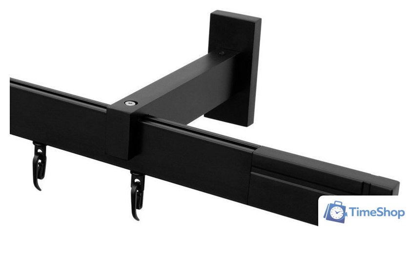 Карниз для штор Эскар Хай Тек Кросс 1-рядный 4114300 3 м - Изображение №3 — Интернет-магазин Time-Shop