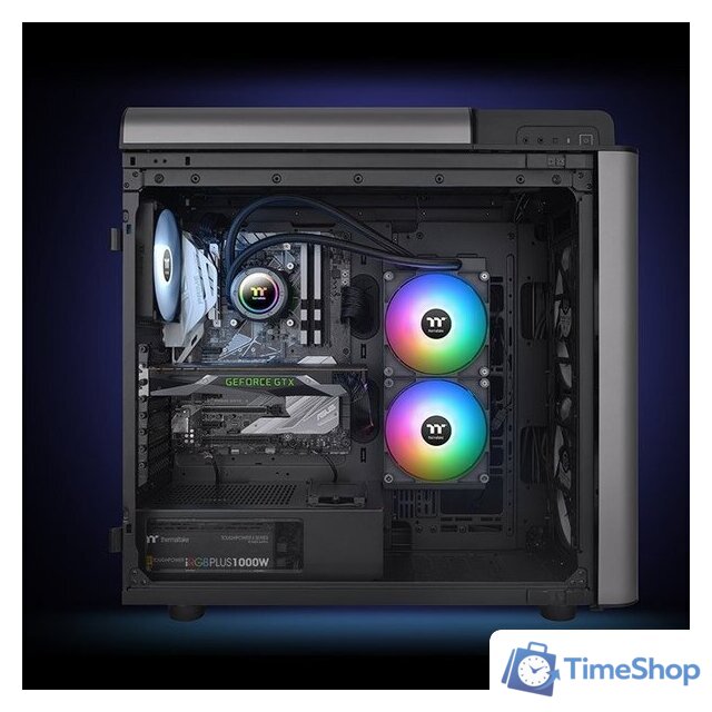 Система жидкостного охлаждения для процессора Thermaltake TH280 V2 ARGB CL-W375-PL14SW-A - Изображение №6 — Интернет-магазин Time-Shop