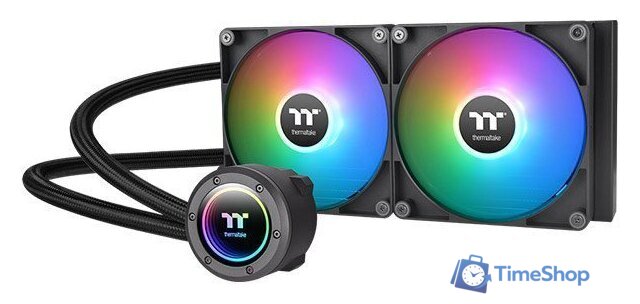 Система жидкостного охлаждения для процессора Thermaltake TH280 V2 ARGB CL-W375-PL14SW-A - Изображение №1 — Интернет-магазин Time-Shop