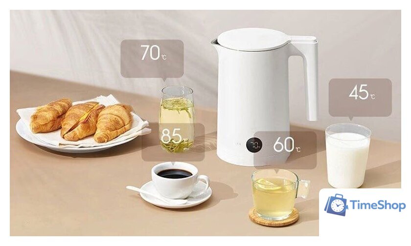Электрический чайник Xiaomi Mijia Smart Kettle 2 MJHWSH03YM - Изображение №7 — Интернет-магазин Time-Shop