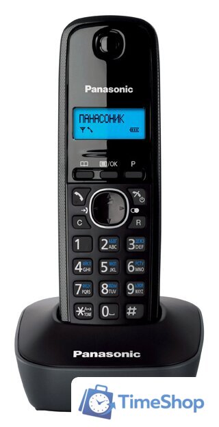 Радиотелефон Panasonic KX-TG1611RUH - Изображение №2 — Интернет-магазин Time-Shop