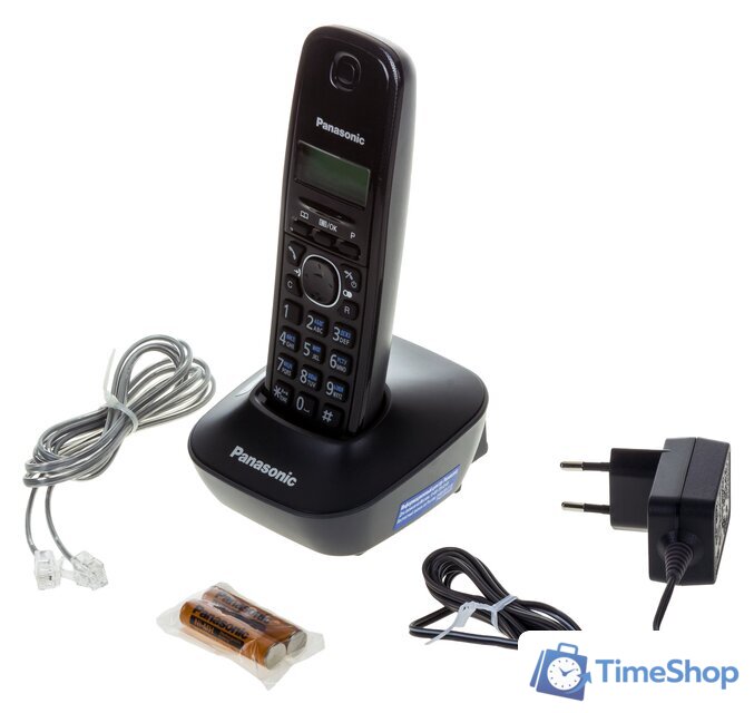 Радиотелефон Panasonic KX-TG1611RUH - Изображение №7 — Интернет-магазин Time-Shop