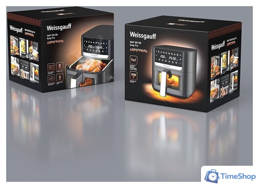 Аэрогриль (аэрофритюрница) Weissgauff WAF 501 DB Easy Fry - Изображение №23 — Интернет-магазин Time-Shop
