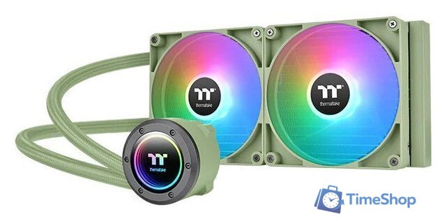 Система жидкостного охлаждения для процессора Thermaltake TH280 V2 ARGB CL-W375-PL14MG-A - Изображение №1 — Интернет-магазин Time-Shop