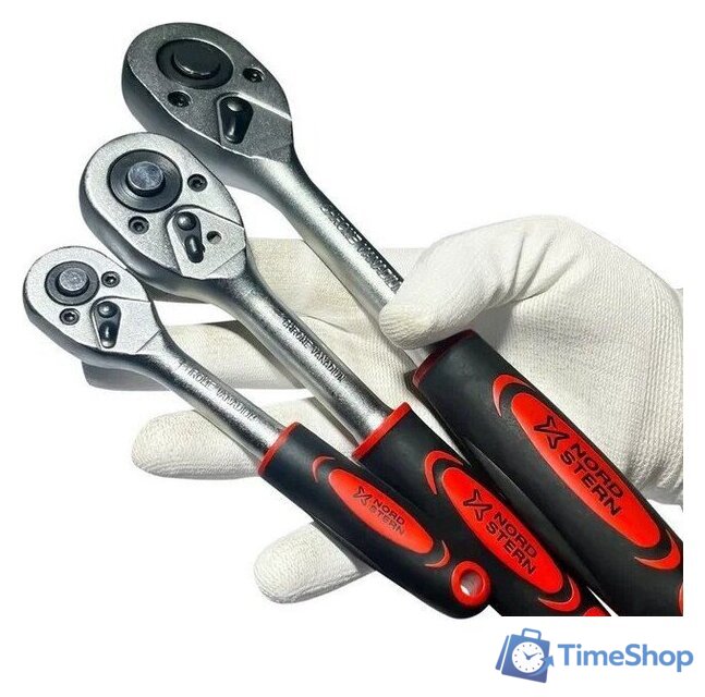 Универсальный набор инструментов Nord Stern NS-HTB0216EL (216 предметов) - Изображение №12 — Интернет-магазин Time-Shop