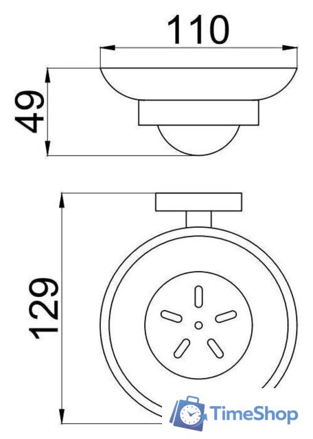 Мыльница Allen Brau Priority 6.31005-00 - Изображение №2 — Интернет-магазин Time-Shop