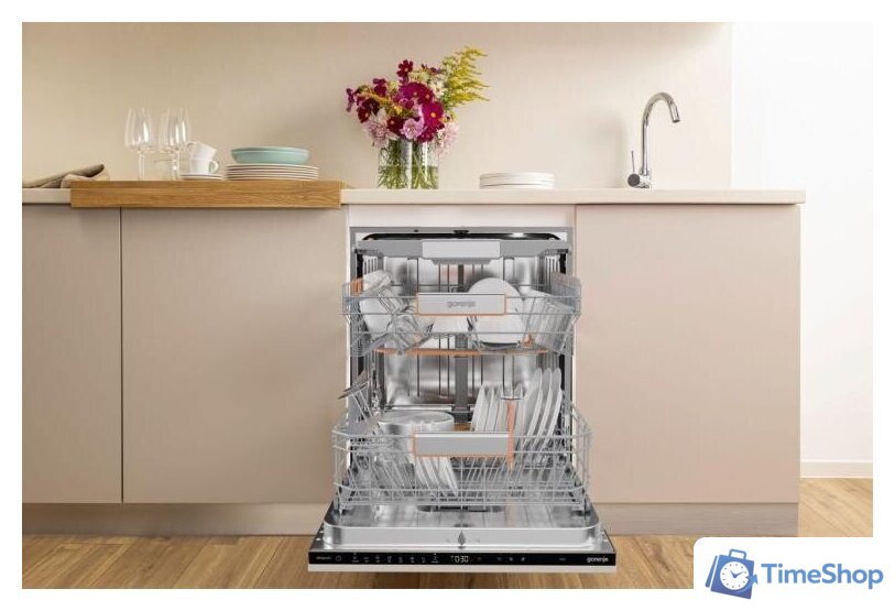 Встраиваемая посудомоечная машина Gorenje GV673A65 - Изображение №3 — Интернет-магазин Time-Shop