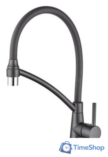 Смеситель Ledeme L4399U-12 (графит) - Изображение №1 — Интернет-магазин Time-Shop