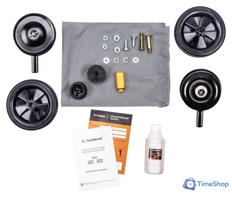 Компрессор FoxWeld Aero 360/50 5072 - Изображение №8 — Интернет-магазин Time-Shop