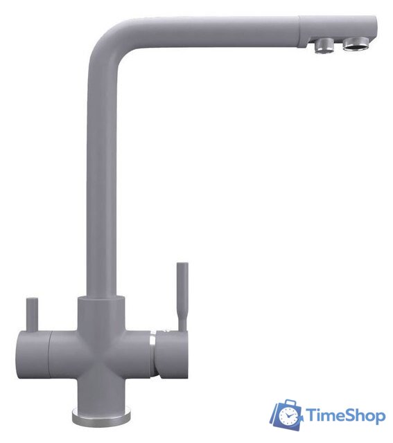 Смеситель MAUNFELD MFQT-16LGR (светло-серый) - Изображение №1 — Интернет-магазин Time-Shop