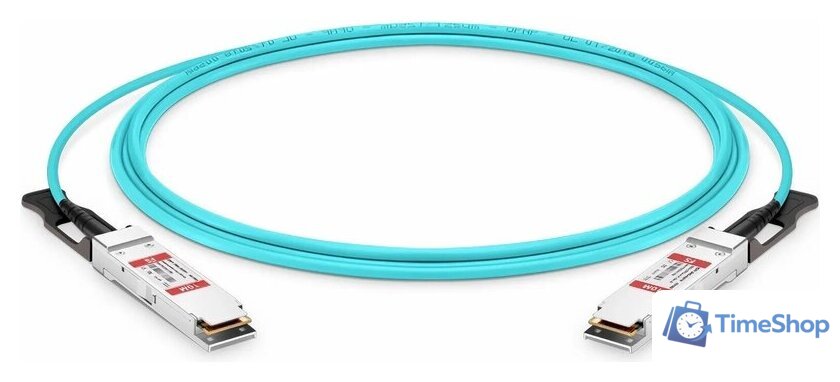 Кабель Mellanox MFS1S00-H010V (10 м, бирюзовый) - Изображение №2 — Интернет-магазин Time-Shop