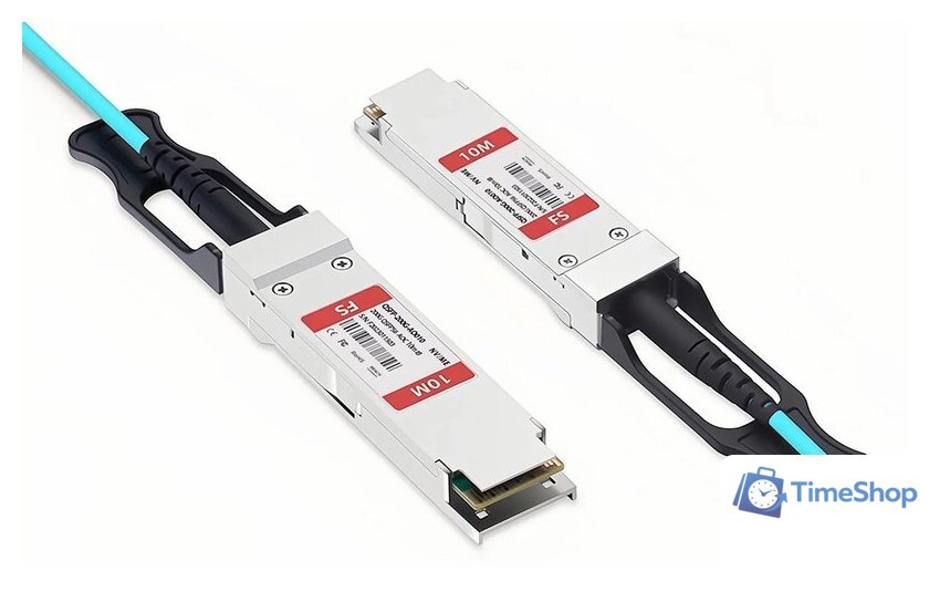 Кабель Mellanox MFS1S00-H010V (10 м, бирюзовый) - Изображение №3 — Интернет-магазин Time-Shop