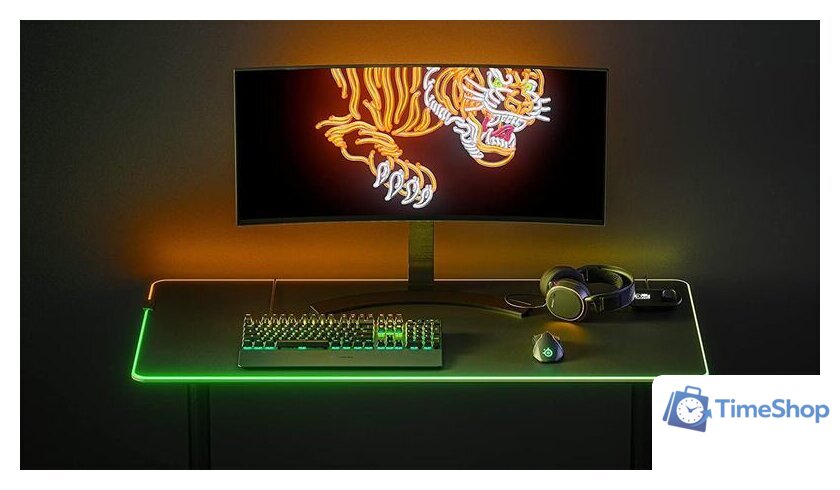 Коврик для стола SteelSeries QcK Prism Cloth 3XL - Изображение №4 — Интернет-магазин Time-Shop