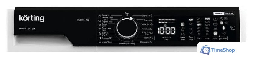Стирально-сушильная машина Korting KWD 58IL14106 - Изображение №2 — Интернет-магазин Time-Shop