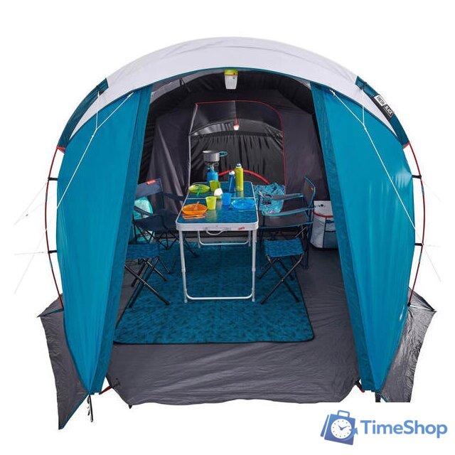 Палатка для кемпинга Quechua 4-мест для кемпинга ARPENAZ 4.1 FRESH&BLACK NEW - Изображение №8 — Интернет-магазин Time-Shop