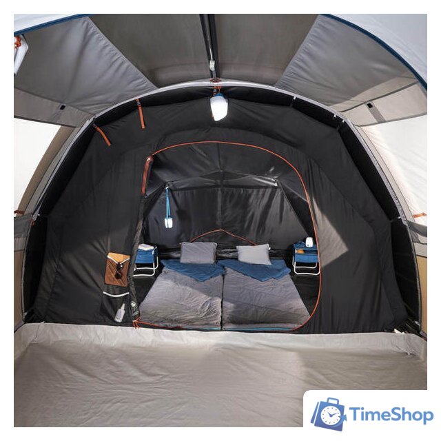 Палатка надувная Quechua Air Seconds 4.1 Fresh & Black - Изображение №5 — Интернет-магазин Time-Shop