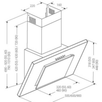 Кухонная вытяжка Akpo Nero 60 WK-4 (серый/черный) - Превью изображения №5 — Интернет-магазин Time-Shop