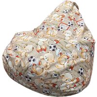Кресло-мешок Flagman Груша Макси Г2.5-185 Mishki - Превью изображения №1 — Интернет-магазин Time-Shop