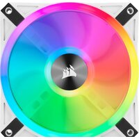 Комплект вентиляторов для корпуса Corsair iCUE QL120 RGB White Triple Pack CO-9050104-WW - Превью изображения №3 — Интернет-магазин Time-Shop
