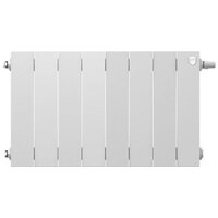 Биметаллический радиатор Royal Thermo PianoForte 300 Bianco Traffico VDR (8 секций) - Превью изображения №2 — Интернет-магазин Time-Shop