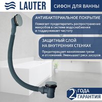 Ванна Lauter Valencia 160x105 2102160R (с каркасом и сифоном 21Y31010 хром) - Превью изображения №2 — Интернет-магазин Time-Shop