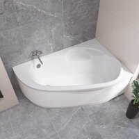 Ванна Lauter Valencia 160x105 2102160R (с каркасом и сифоном 21Y31010 хром) - Превью изображения №7 — Интернет-магазин Time-Shop