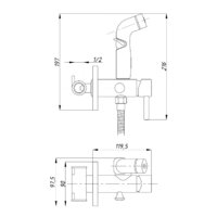 Смеситель Paffoni LIQ022NO - Превью изображения №2 — Интернет-магазин Time-Shop