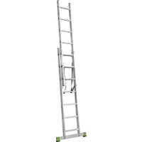 Лестница-стремянка Новая высота NV 222 алюминиевая двухсекционная 2x7 ступеней - Превью изображения №3 — Интернет-магазин Time-Shop