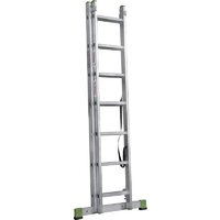 Лестница-стремянка Новая высота NV 222 алюминиевая двухсекционная 2x7 ступеней - Превью изображения №5 — Интернет-магазин Time-Shop