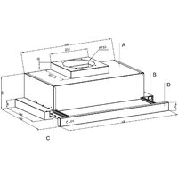 Кухонная вытяжка LEX Hermes G 600 Grey - Превью изображения №2 — Интернет-магазин Time-Shop