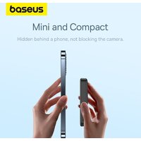 Внешний аккумулятор Baseus Magnetic Mini Air Wireless Fast Charge Power Bank 20W 10000mAh (черный) - Превью изображения №12 — Интернет-магазин Time-Shop