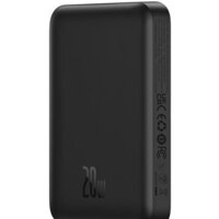 Внешний аккумулятор Baseus Magnetic Mini Air Wireless Fast Charge Power Bank 20W 10000mAh (черный) - Превью изображения №3 — Интернет-магазин Time-Shop