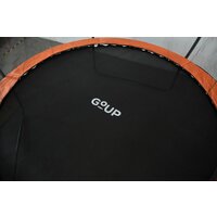 Батут GoUP Luxury-D312/10FT (с сеткой и лестницей, оранжевый) - Превью изображения №20 — Интернет-магазин Time-Shop