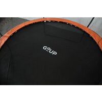 Батут GoUP Luxury-D312/10FT (с сеткой и лестницей, оранжевый) - Превью изображения №9 — Интернет-магазин Time-Shop