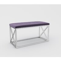 Hype Mebel Куб (белый/фиолетовый)